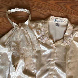 Vintage Edwardian Style Blouse & Collar